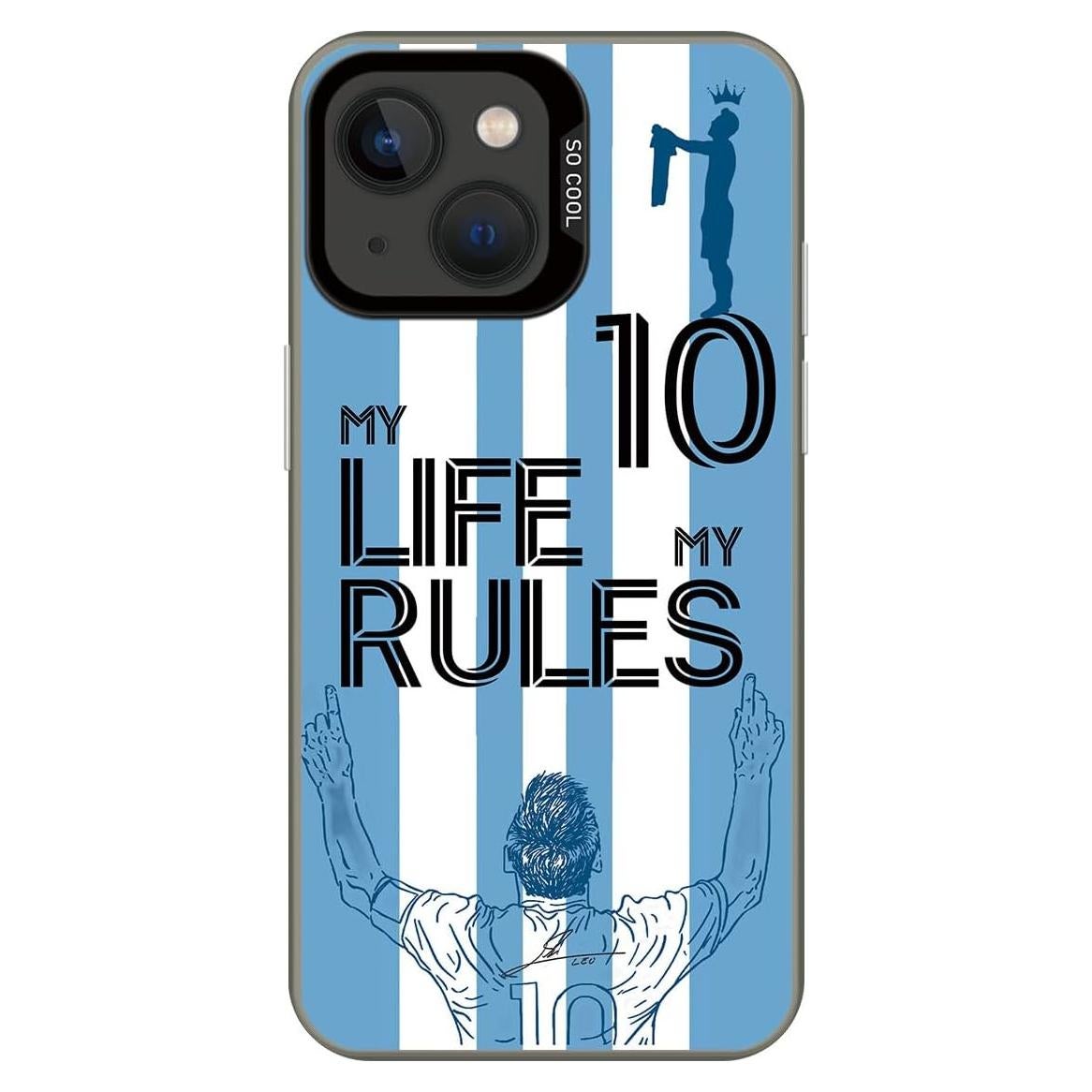 Funda de Fútbol Argentina YEVAPOP para iPhone 15, Diseño Único