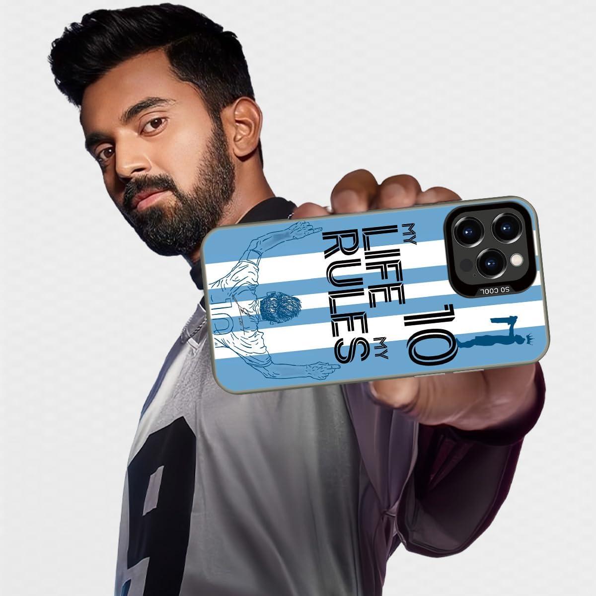 Funda de Fútbol Argentina YEVAPOP para iPhone 15, Diseño Único