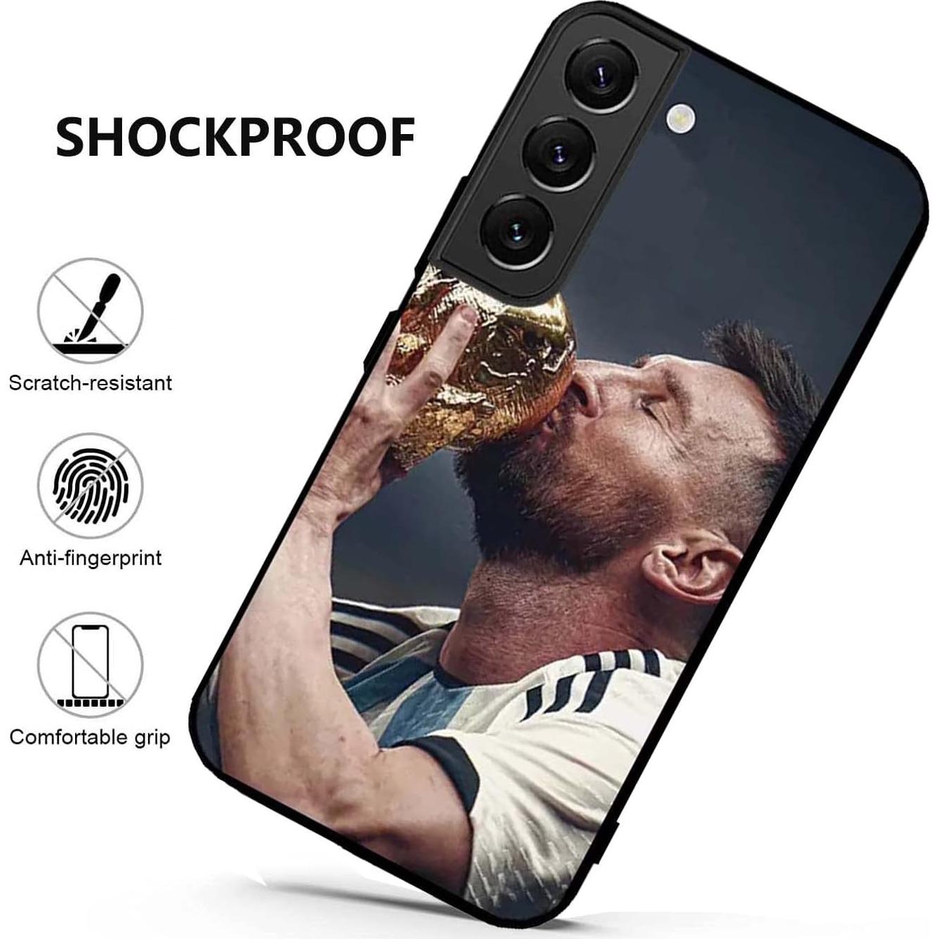 Funda Bumper ZERMU para Samsung Galaxy S22 5G 2022 - Messi