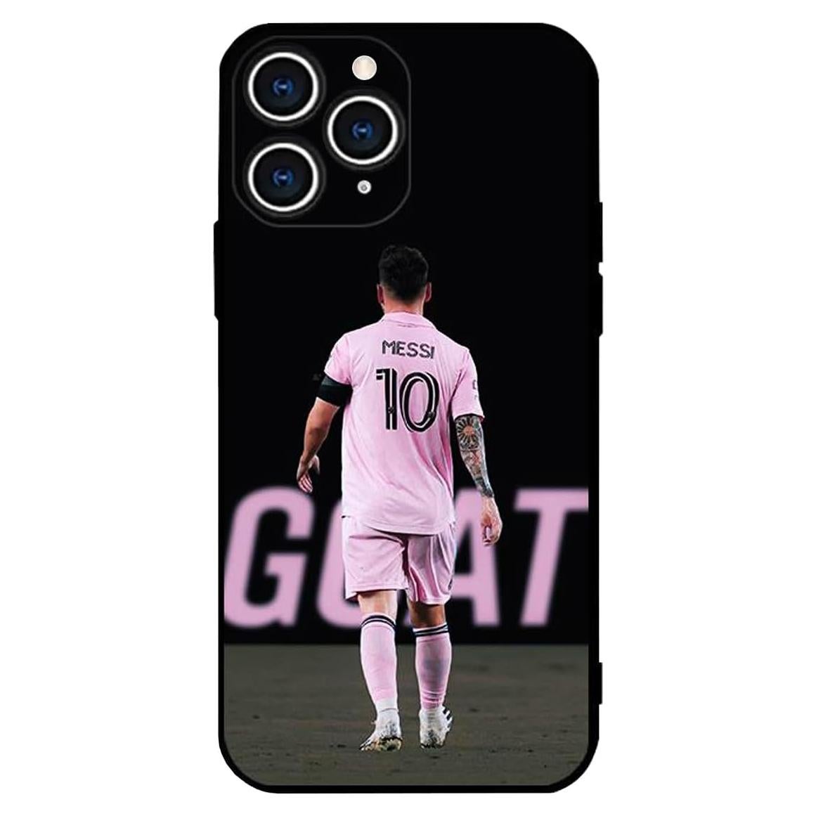 Funda Bumper ZERMU para iPhone 14 Pro Max Messi 6.7"