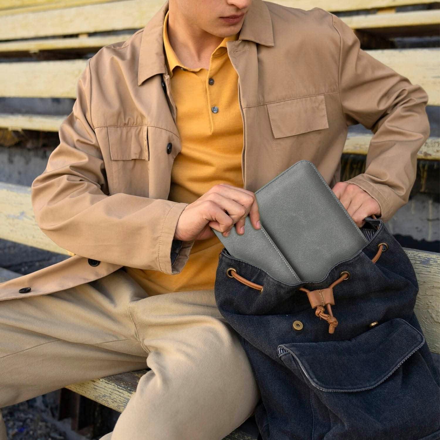 Funda WALNEW para Kindle Scribe 10.2" Gris con Soporte