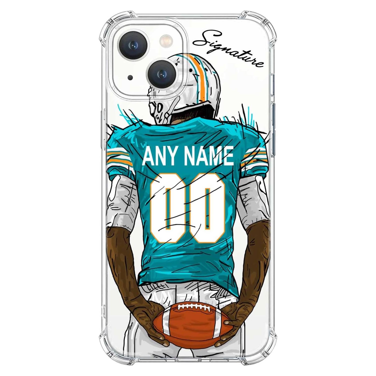 Funda de Fútbol Personalizada VNGDA para iPhone 16/15/14/13/12/11