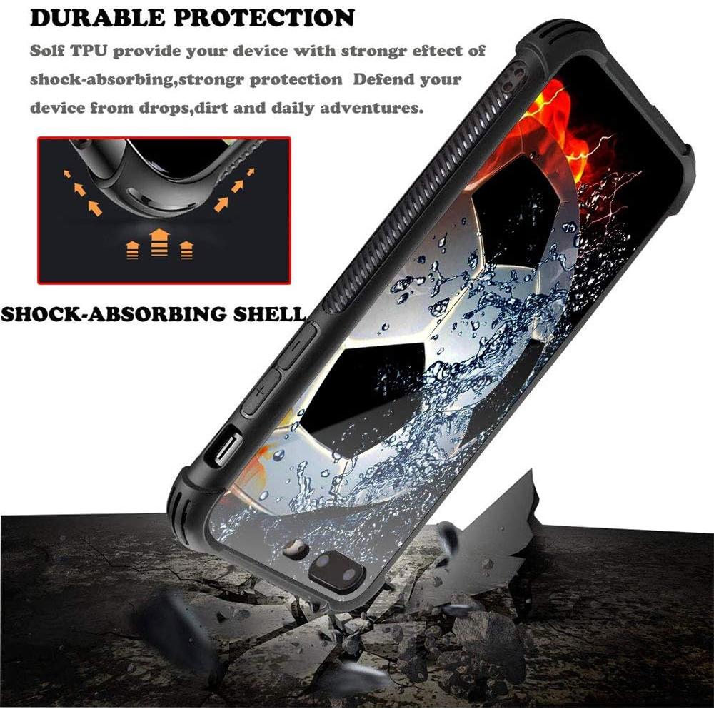 Funda Antichoque CARLOCA para iPhone 7/8/SE2 - Sizzling Soccer Mate