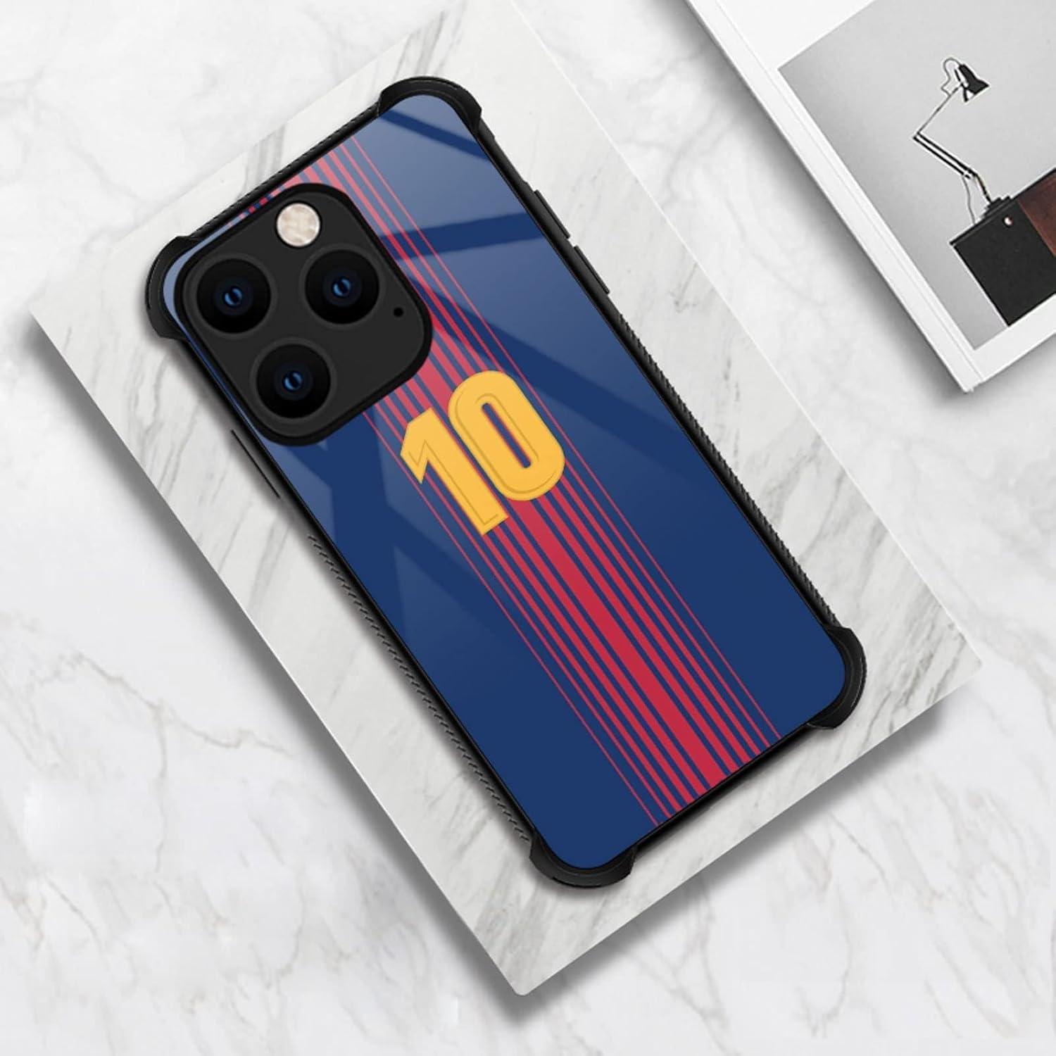 Funda CARLOCA para iPhone 15 Pro, diseño Jersey No.10, antiarañazos