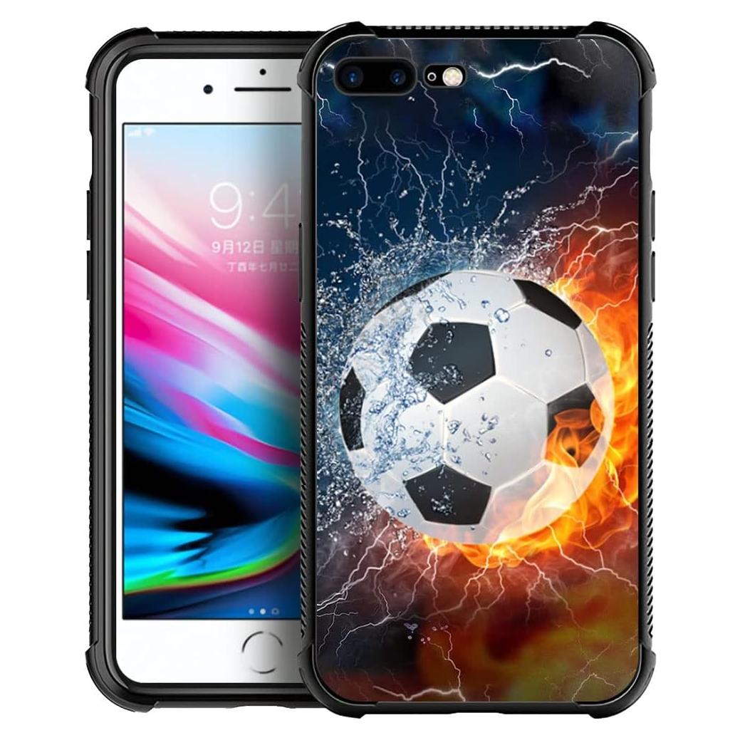 Funda DAIZAG iPhone 7/8/SE 2020 TPU Suave a Prueba de Golpes