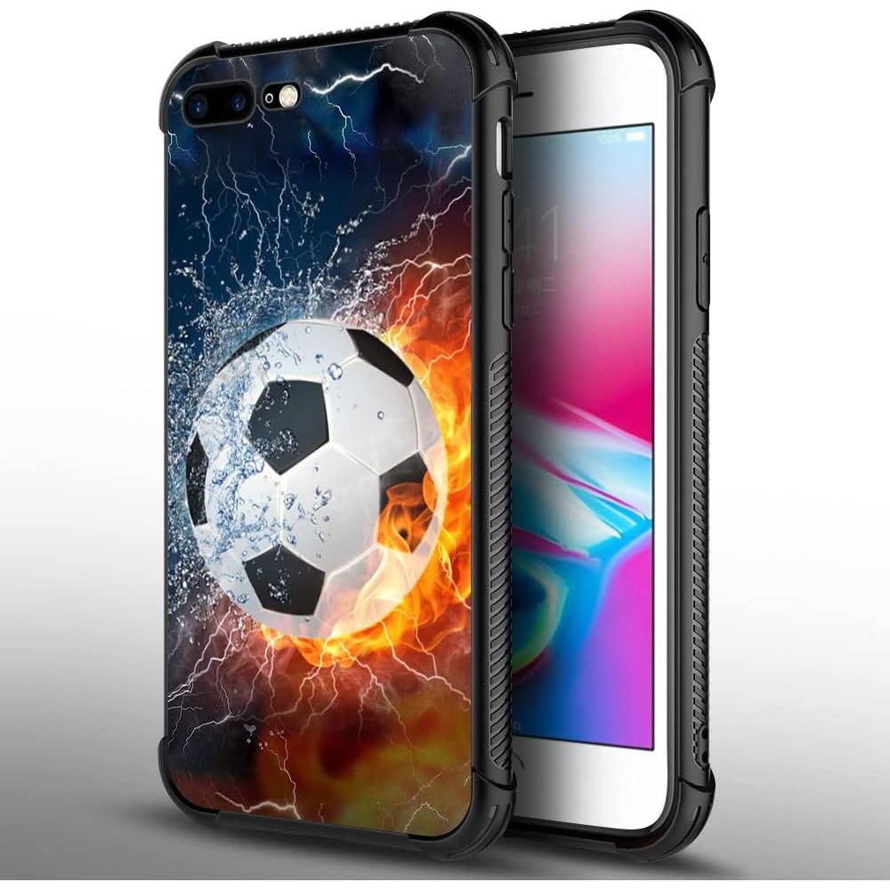 Funda DAIZAG iPhone 7/8/SE 2020 TPU Suave a Prueba de Golpes