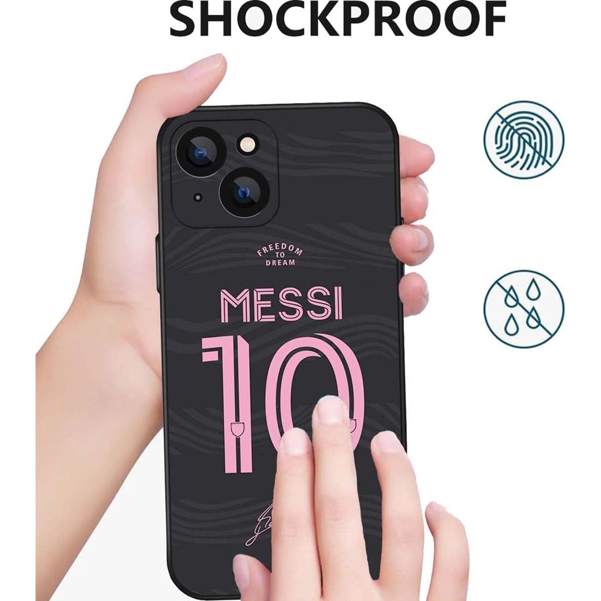 Funda de Silicona TPU ZERMU para iPhone 12 - Messi #10