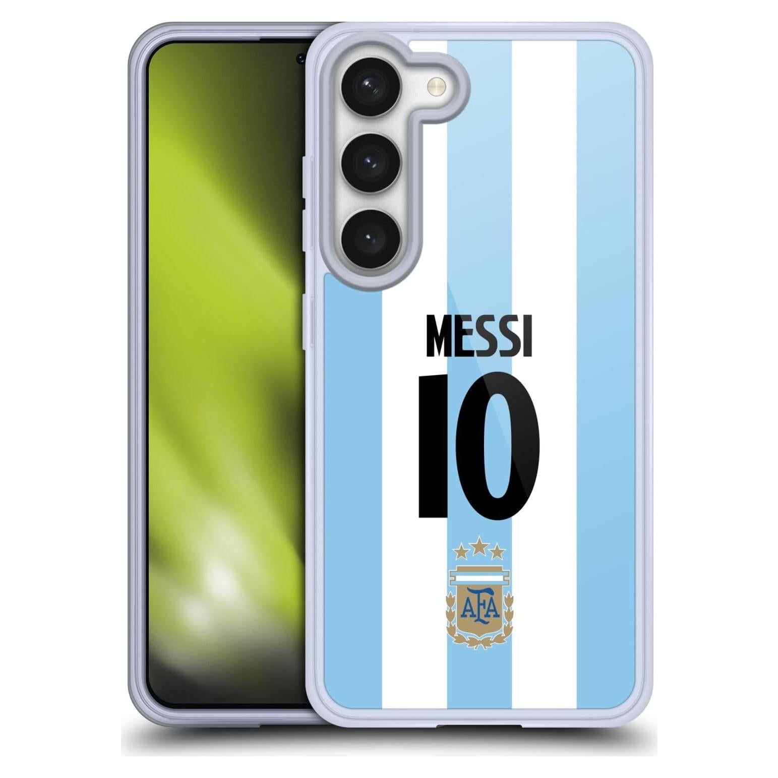 Funda de Gel Oficial AFA Lionel Messi para Samsung Galaxy S23 5G