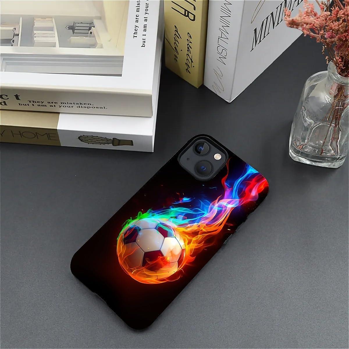 Funda Protectora HH2 para iPhone 13/14 - Diseño Fútbol Deporte