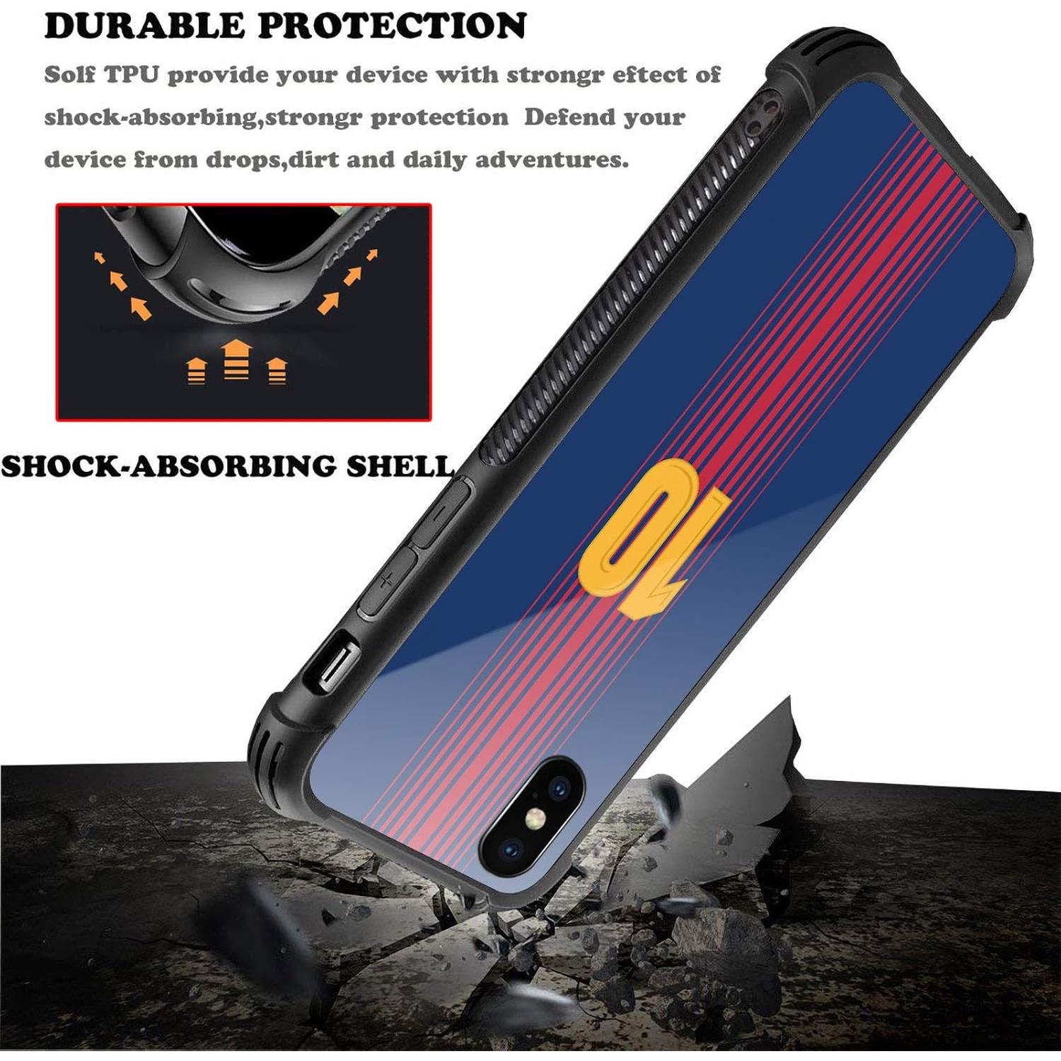 Funda Antigolpes CARLOCA para iPhone XR Jersey No.10 Plyer