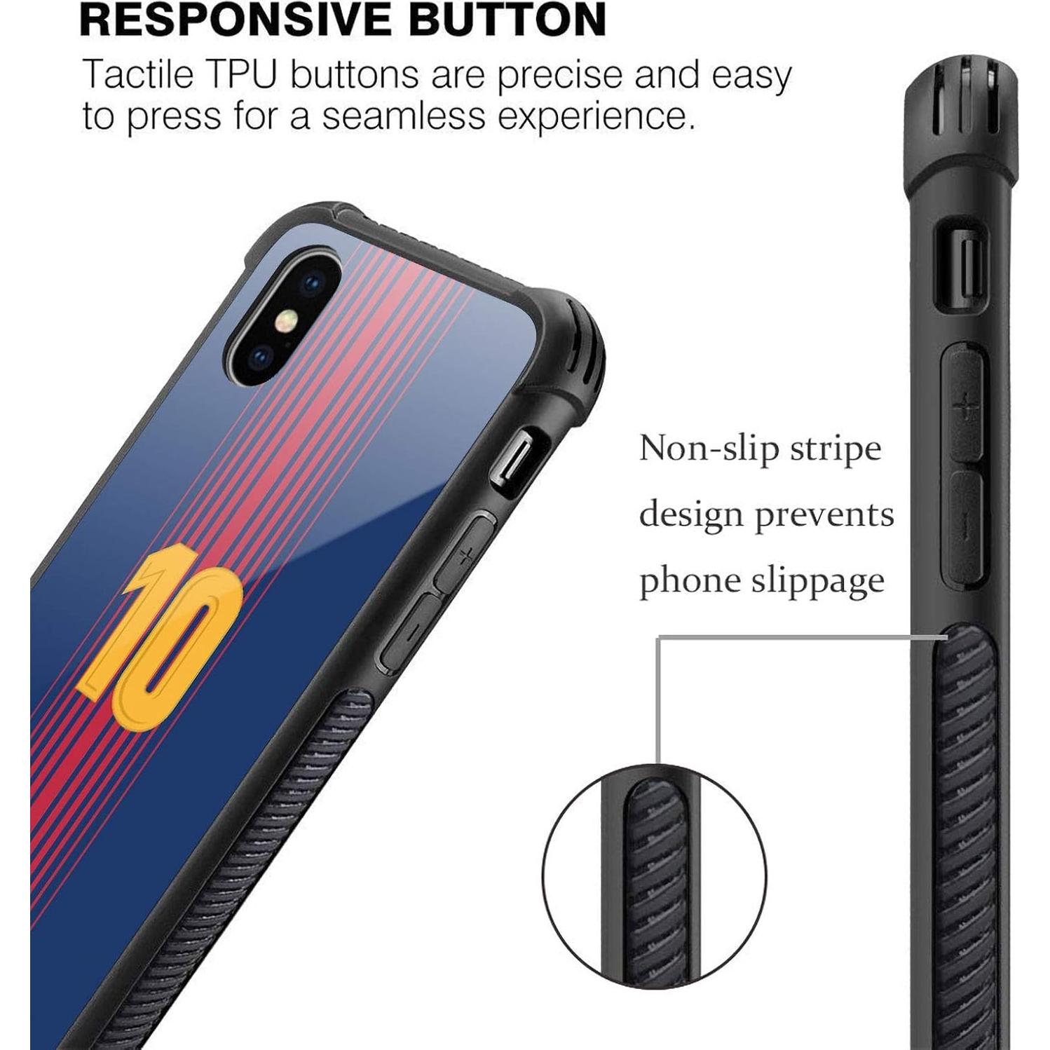 Funda Antigolpes CARLOCA para iPhone XR Jersey No.10 Plyer