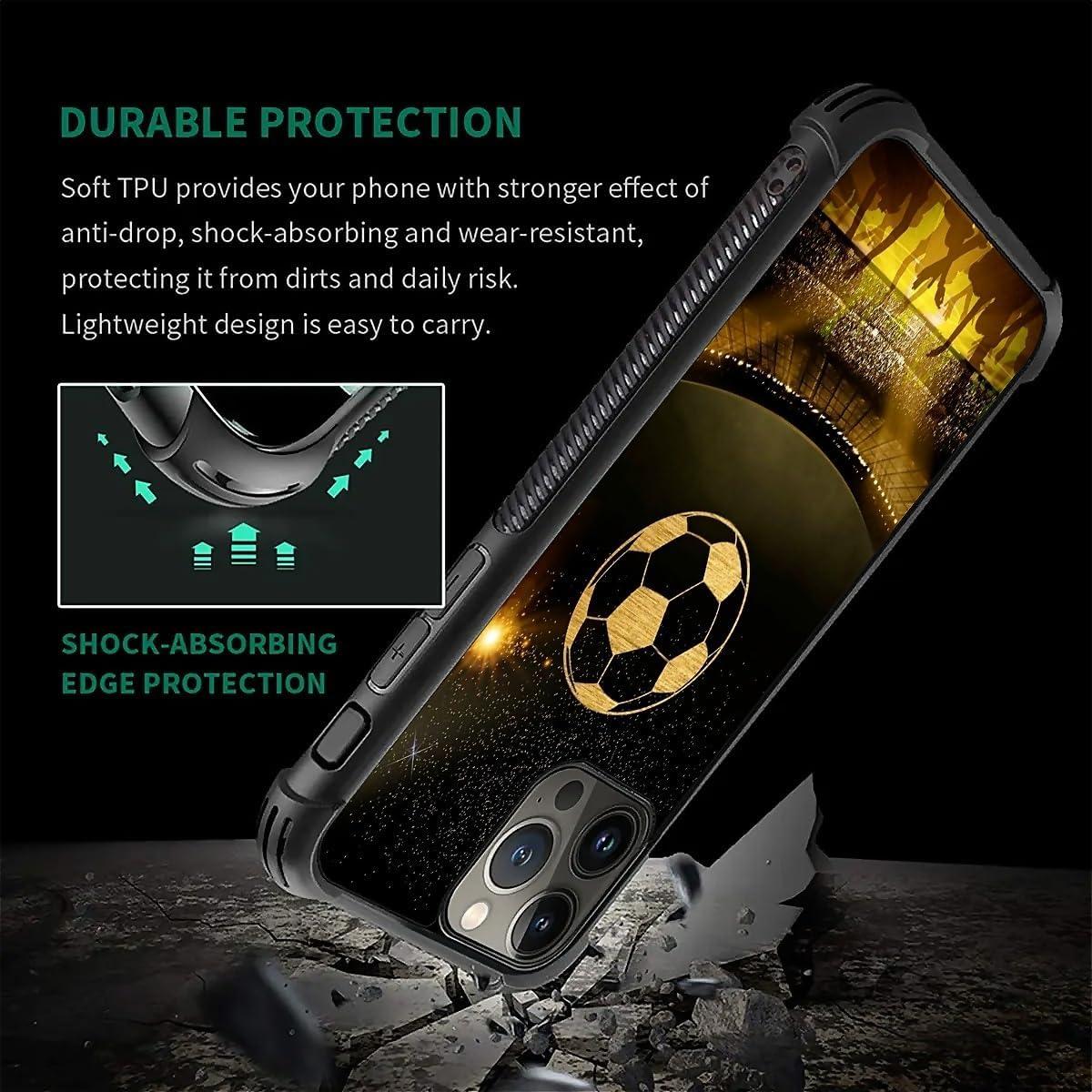 Funda de vidrio templado TPU para iPhone 16 Pro - Yesad