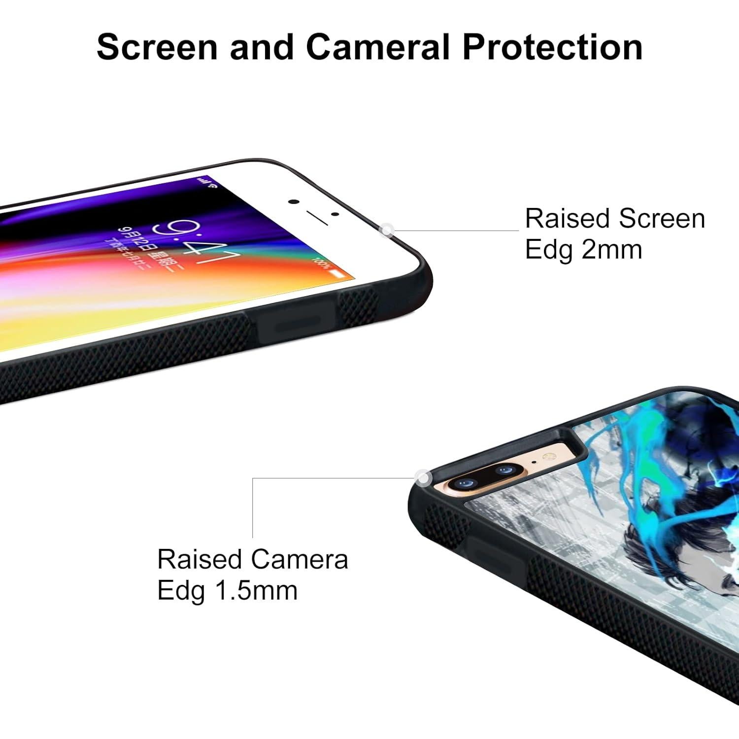 Funda de teléfono iPhone 7Plus/8Plus Messi antideslizante