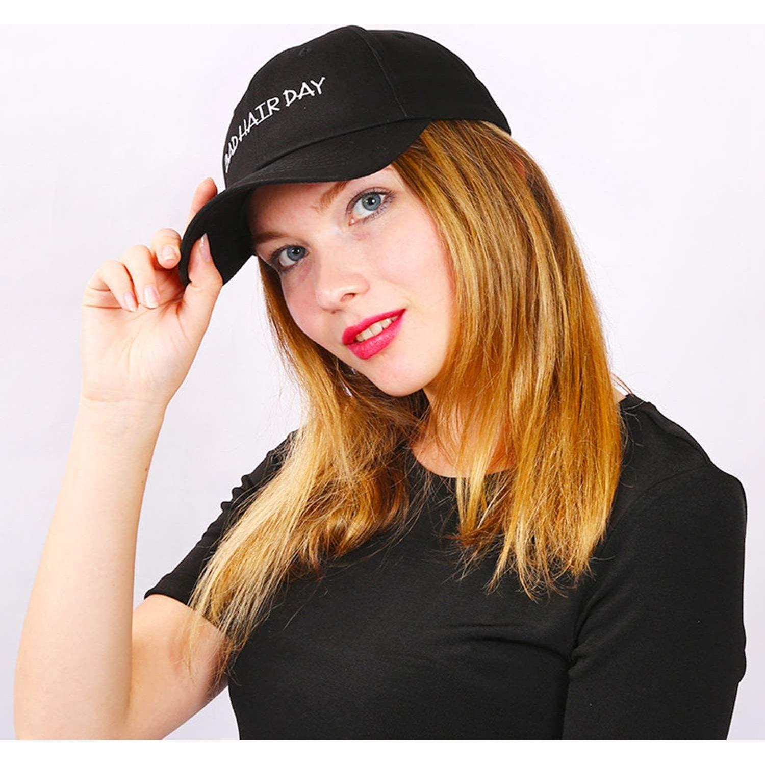 Gorra de béisbol personalizada ajustable negra - Unisex