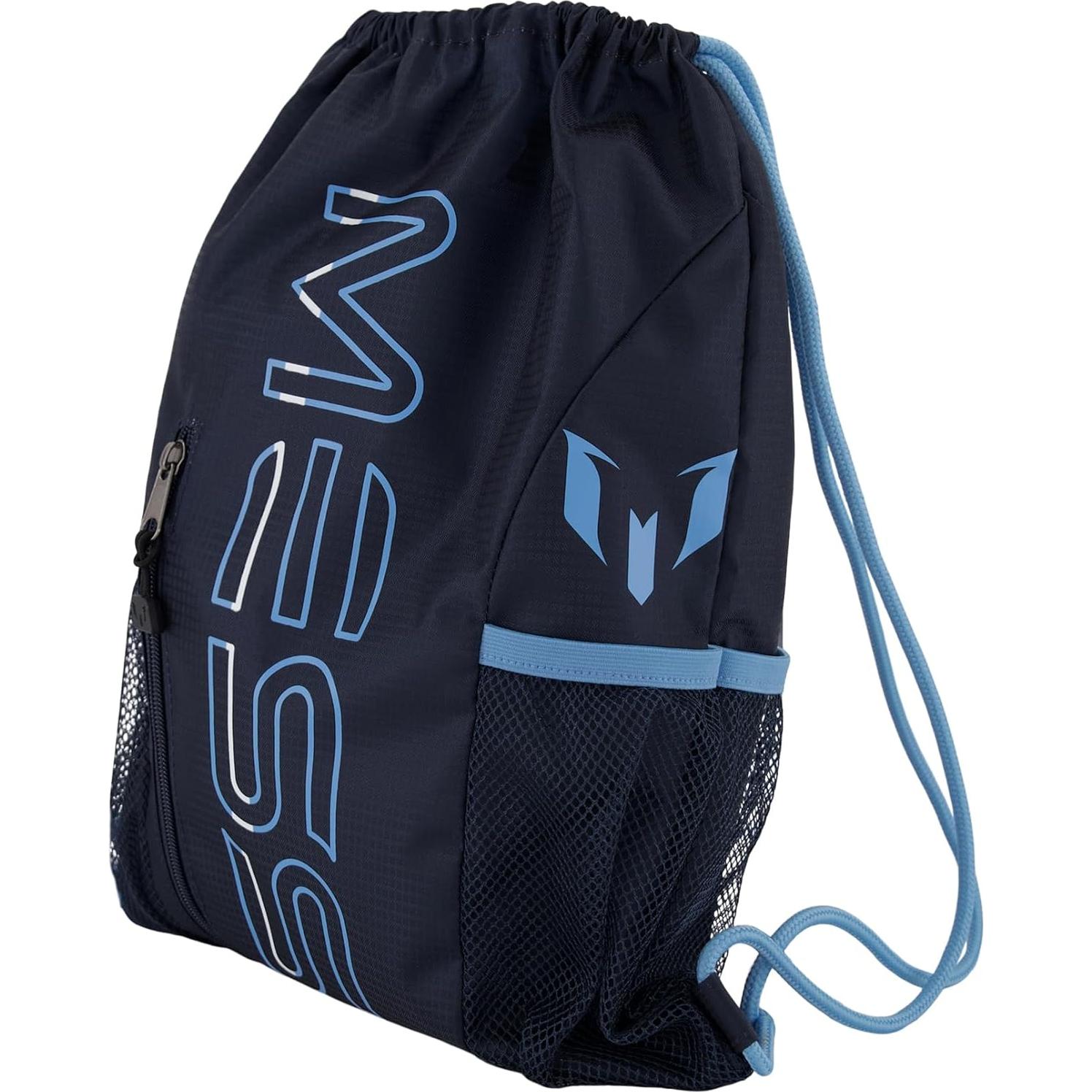 Bolsa de Cuerda Messi para Niños Azul Oscuro 37.85L