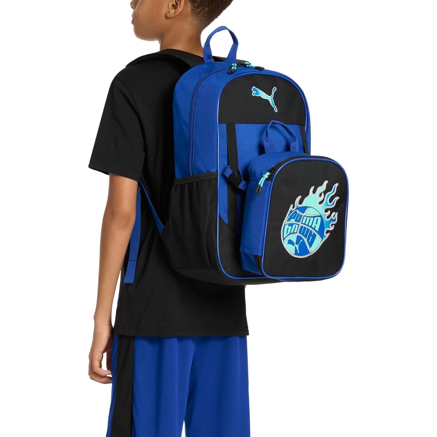 Combo Mochila y Almuerzo PUMA Colony Niños Unisex Menta/Navy