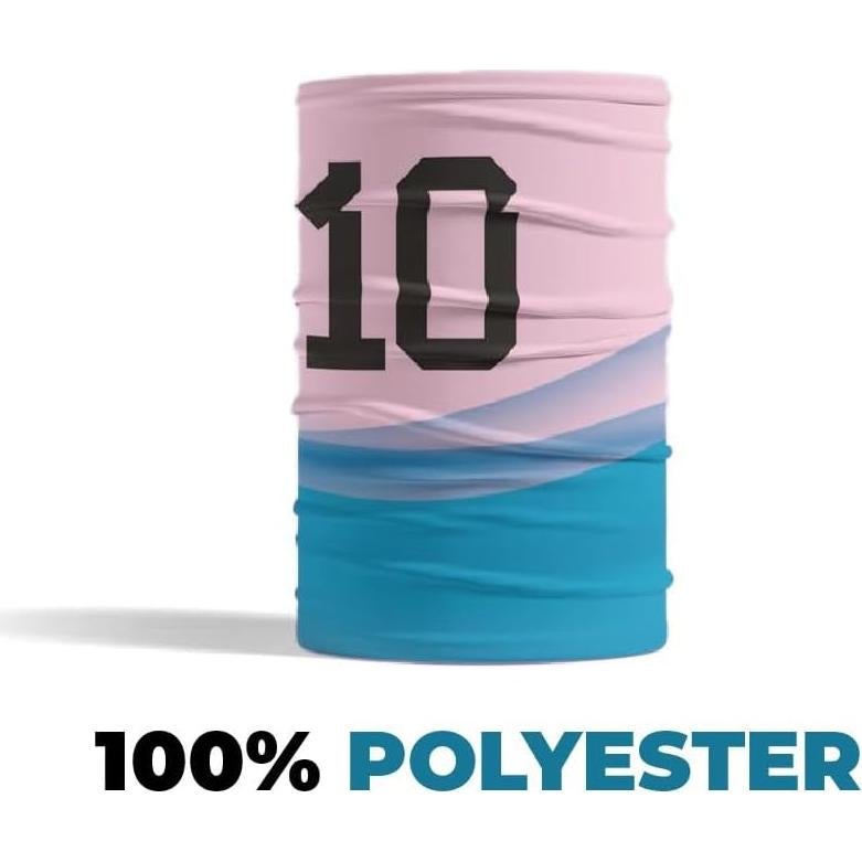 Bandana Multifuncional de Fútbol Messi UPF50+ 25x50 cm