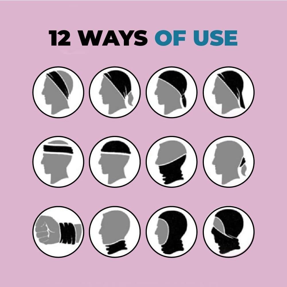 Bandana Multifuncional de Fútbol Messi UPF50+ 25x50 cm