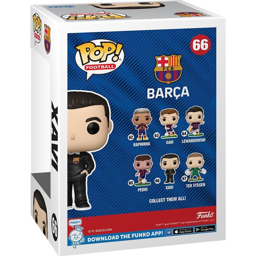 Figura Funko POP! Xavi FC Barcelona 9.5 cm Vinilo Coleccionable