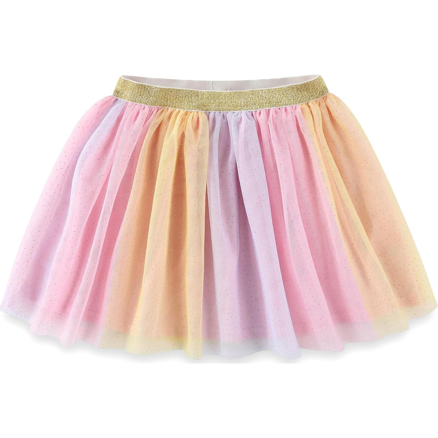 Conjunto camiseta y falda de tul Disney Frozen para niñas