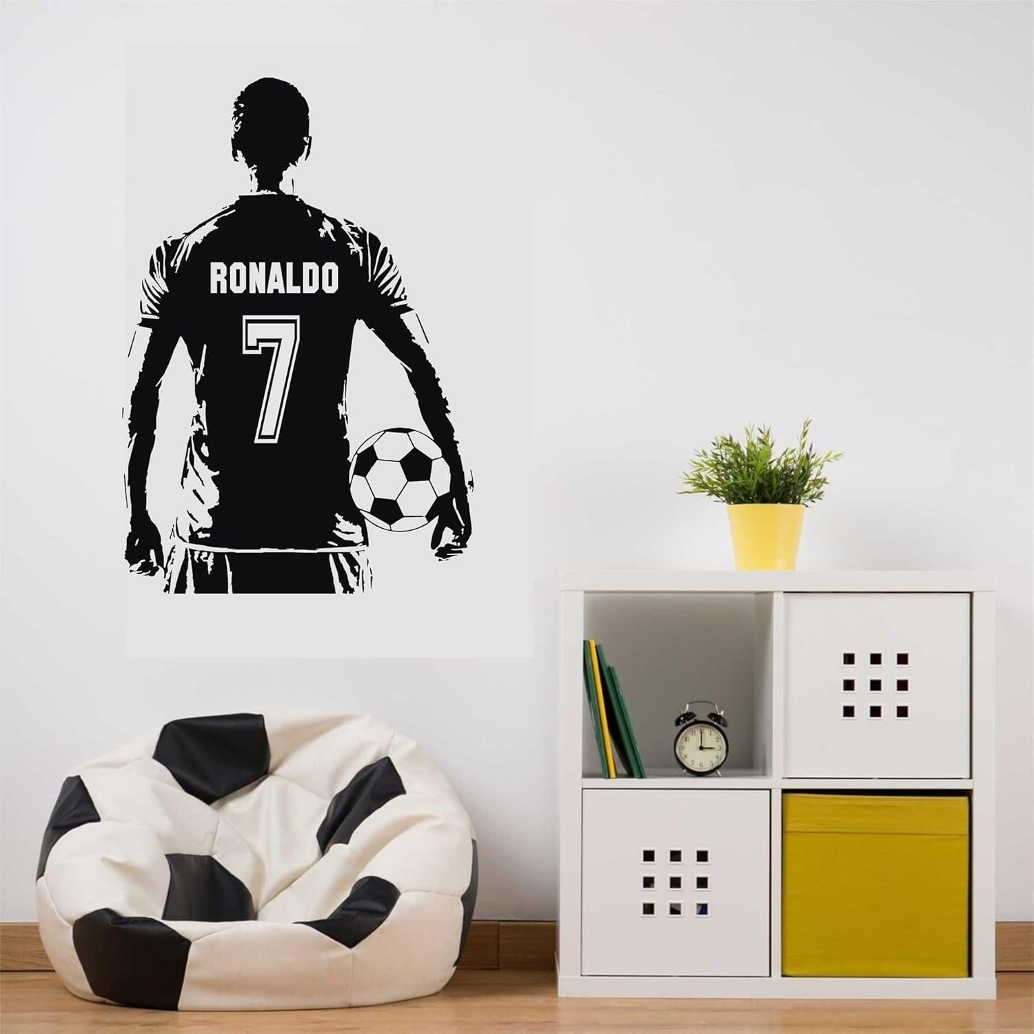 Vinilo de Pared Personalizado The Decal Hub Fútbol 40x60 cm