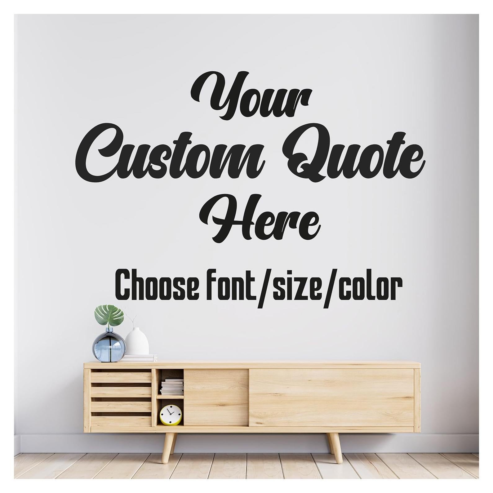 Letras de Vinilo Personalizadas A TOP DESIGN - 30 a 254 cm