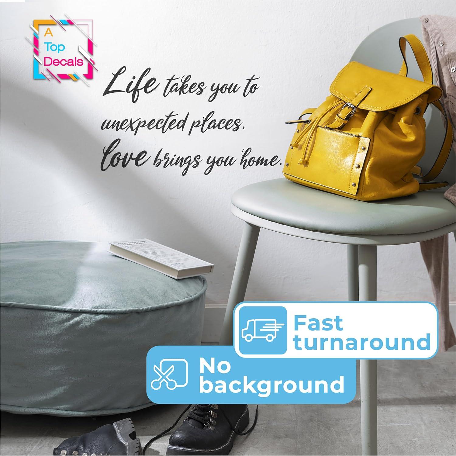 Letras de Vinilo Personalizadas A TOP DESIGN - 30 a 254 cm