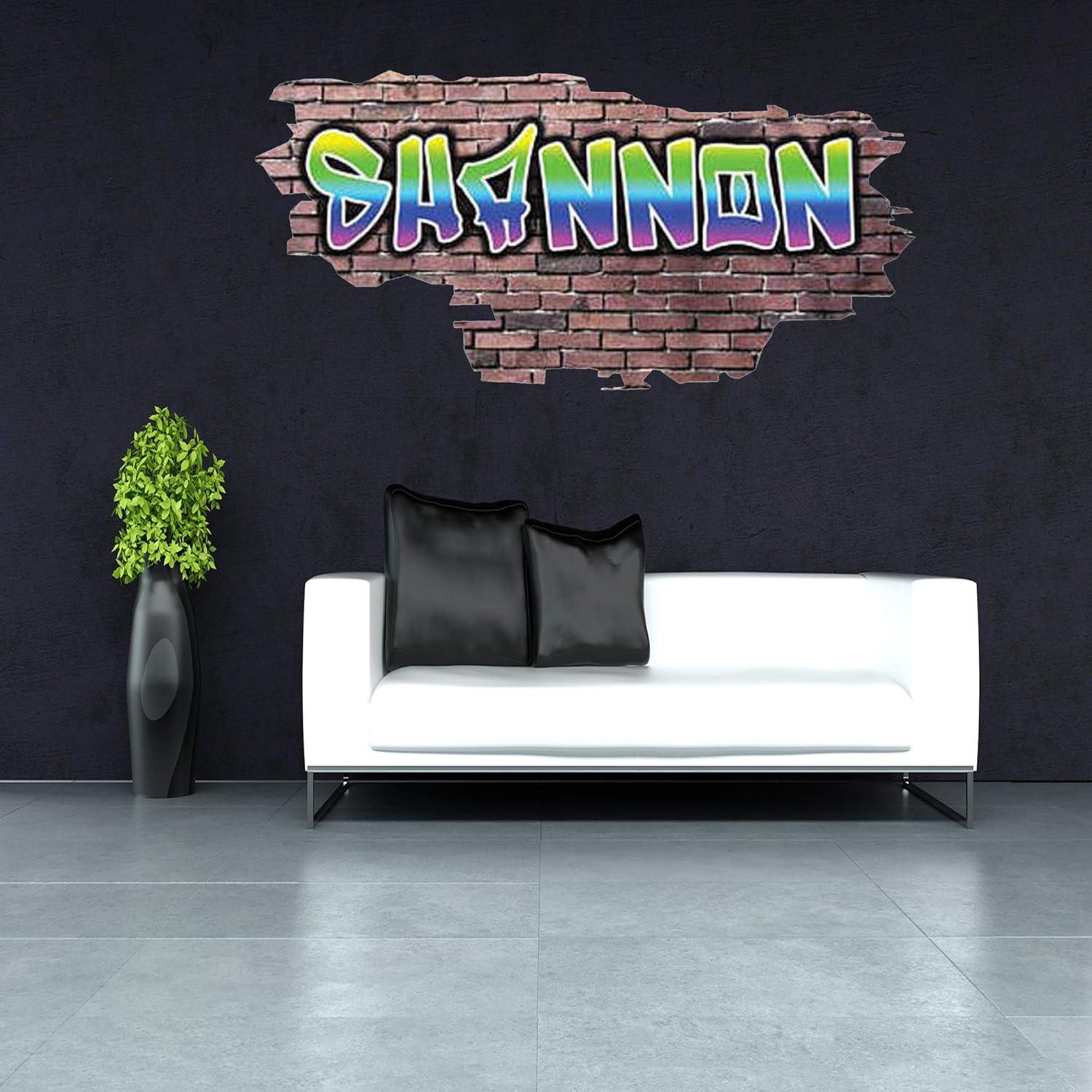 Calcomanía de Pared 3D Personalizada MySticky - Pequeña 70x34cm