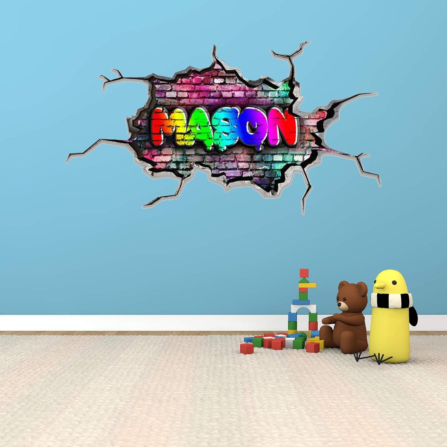 Calcomanía de Pared 3D Personalizada MySticky Pequeña