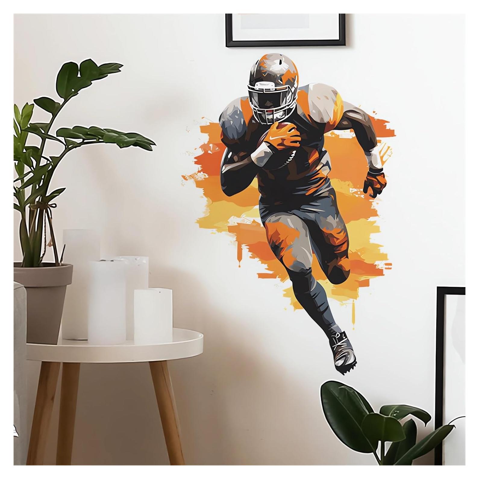 Calcomanías de Pared Sacinora Jugador de Fútbol 40x60cm