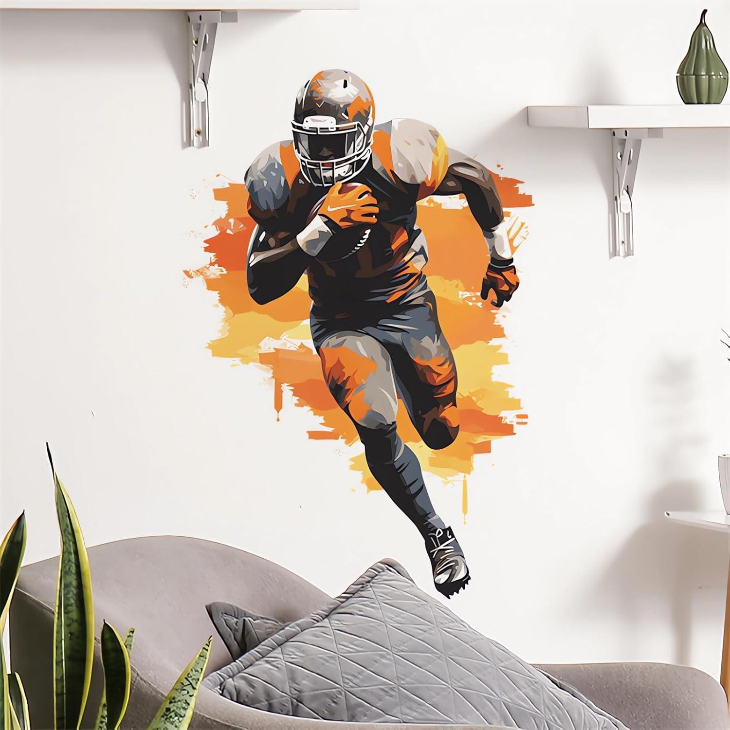 Calcomanías de Pared Sacinora Jugador de Fútbol 40x60cm