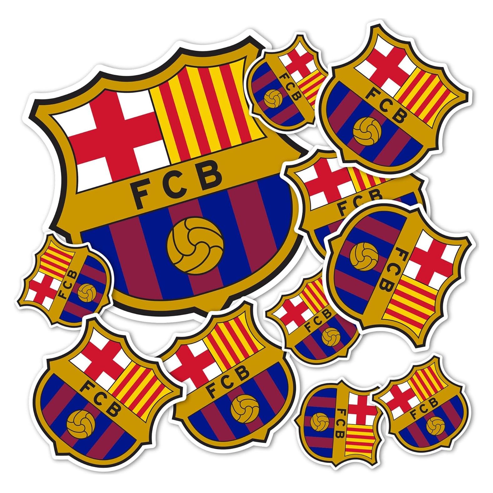 Calcomanía FC Barcelona Desert Cactus 21.6x27.9 cm Vinilo