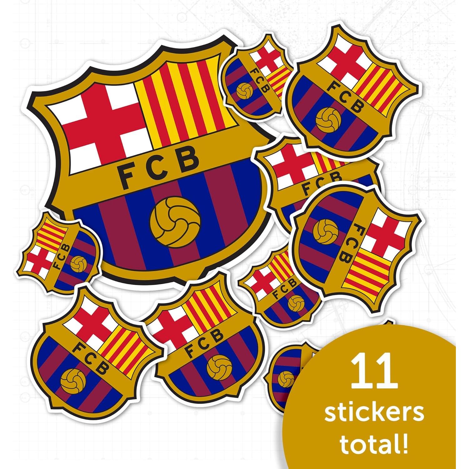 Calcomanía FC Barcelona Desert Cactus 21.6x27.9 cm Vinilo