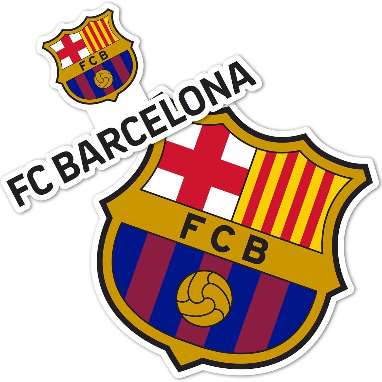 Calcomanía FC Barcelona Barza Desierto Cactus 10.16 cm Vinilo