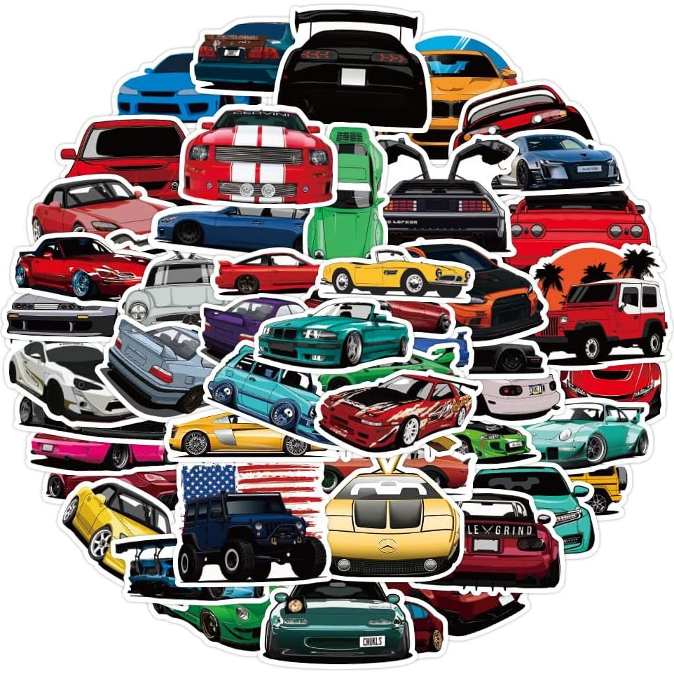 50 Pegatinas de Vinilo Impermeables Sticker Universe - Deportes