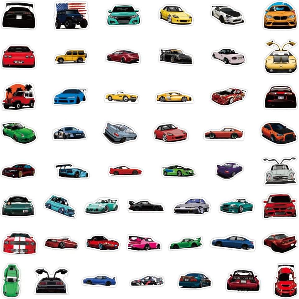 50 Pegatinas de Vinilo Impermeables Sticker Universe - Deportes