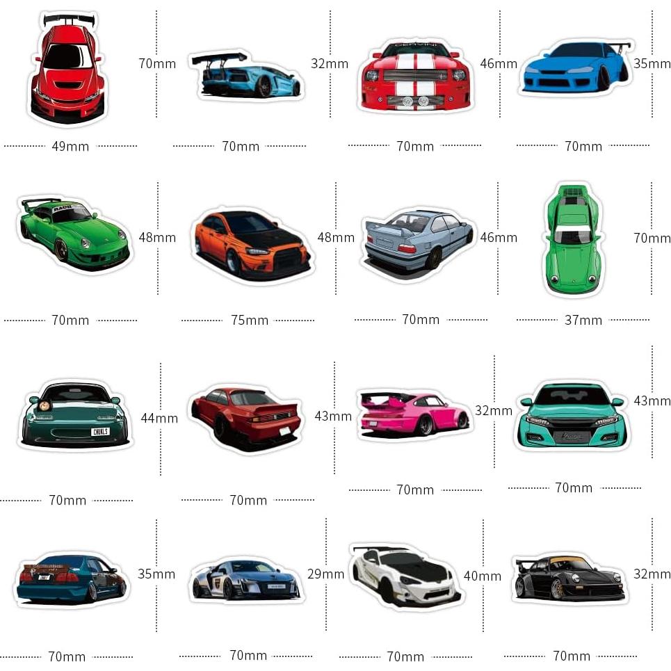 50 Pegatinas de Vinilo Impermeables Sticker Universe - Deportes