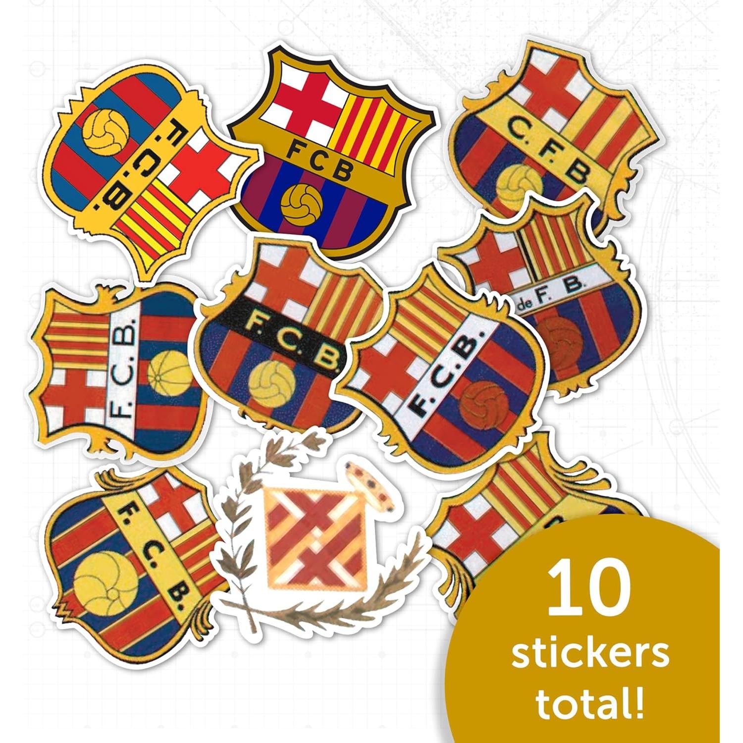 Calcomanías FC Barcelona Desert Cactus Vinilo 21.6x27.9cm