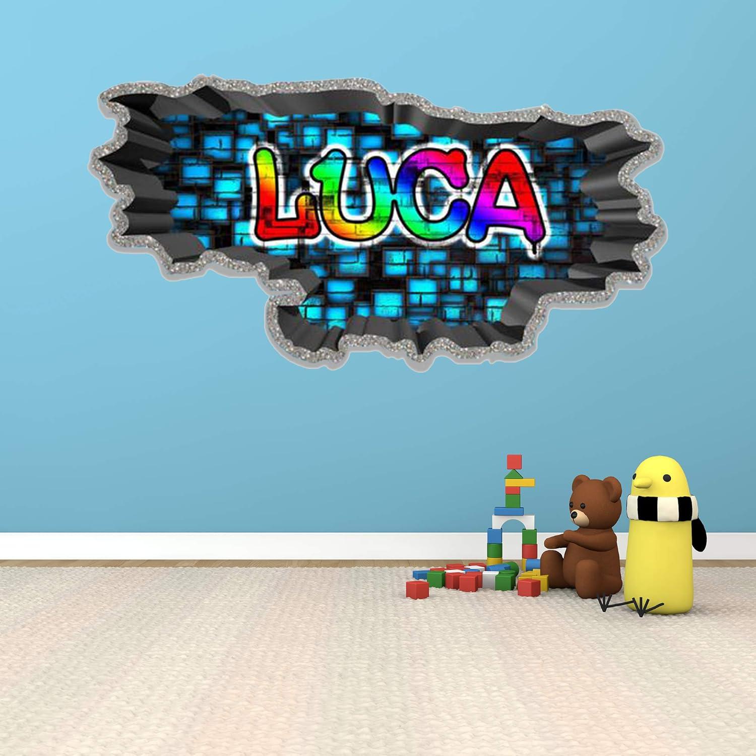 Adhesivo de Pared Personalizado MySticky Graffiti 70x34cm