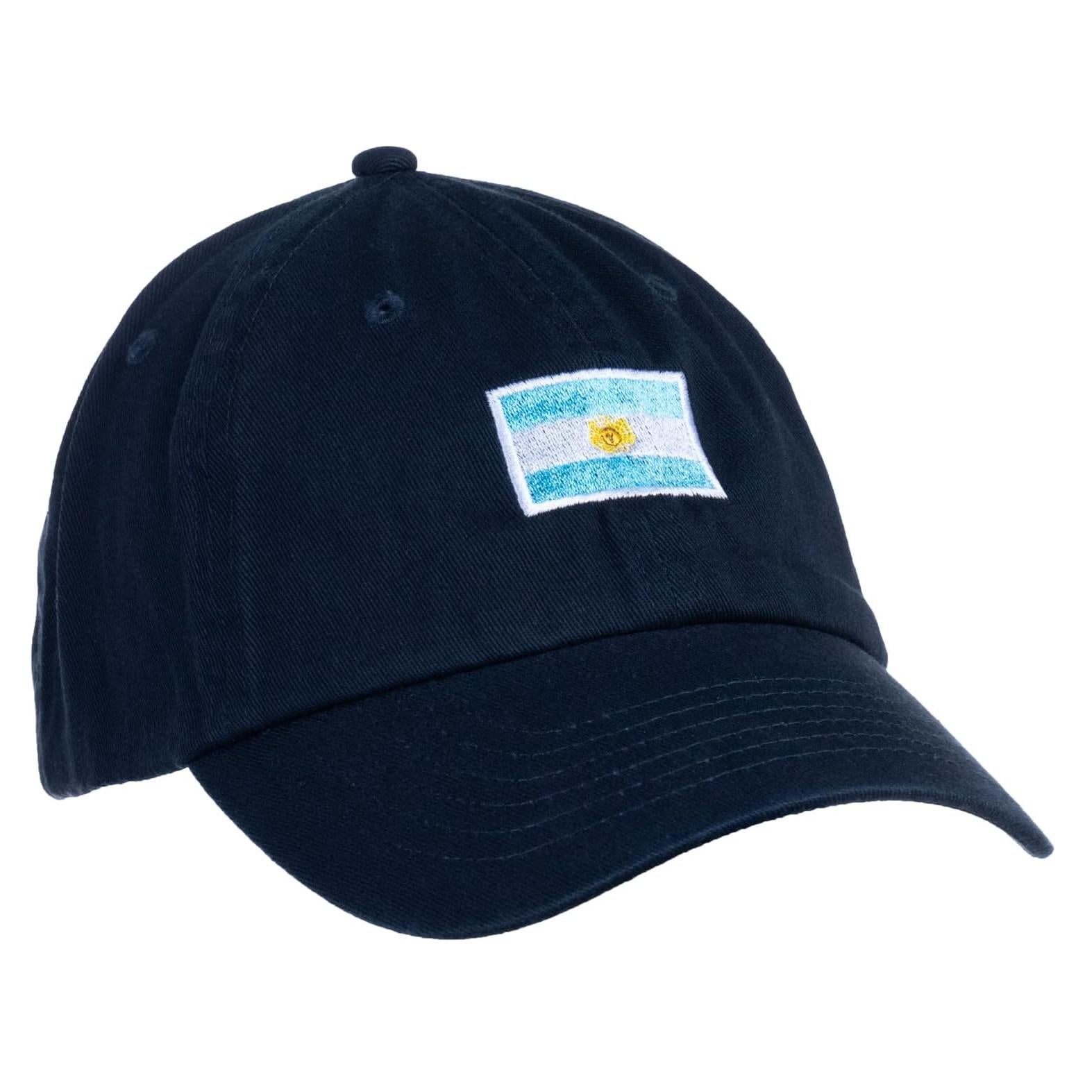 Gorra de Béisbol Baja Perfil Bandera Argentina - Nacional