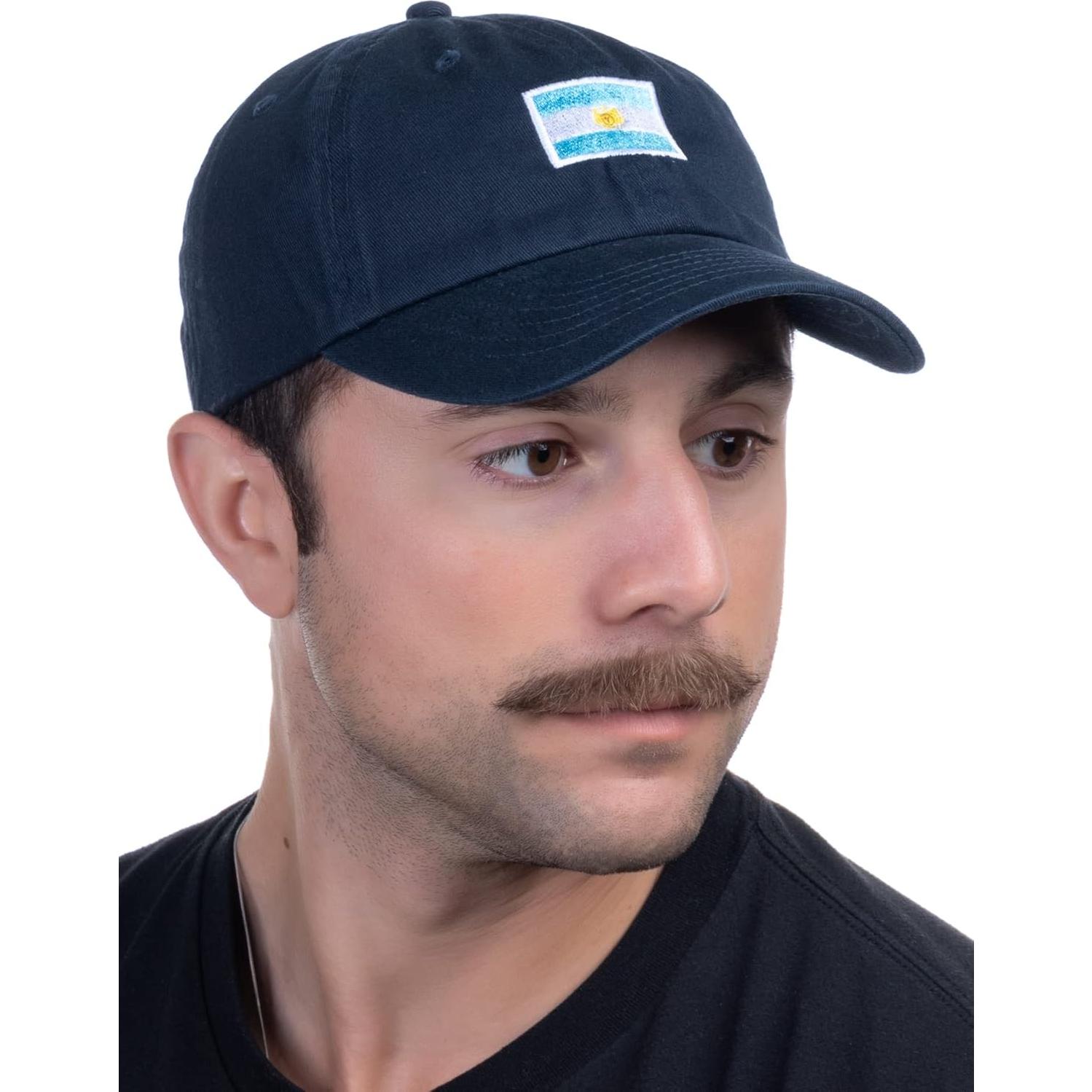 Gorra de Béisbol Baja Perfil Bandera Argentina - Nacional