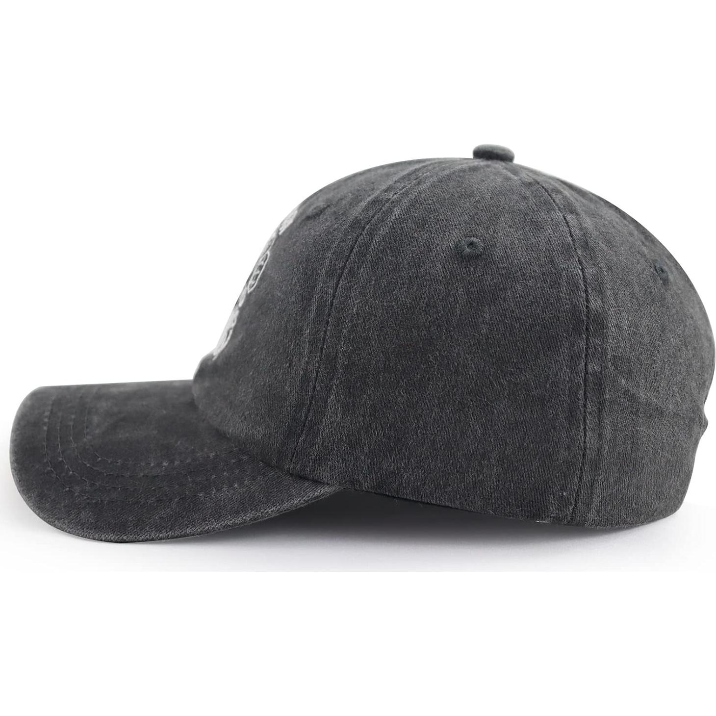 Gorra de Fútbol Ajustable de Algodón Bordada - El Fútbol es Mi Favorito