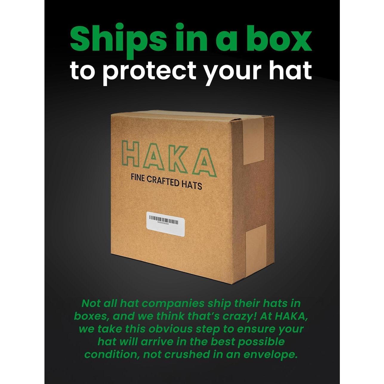 Gorra Trucker HAKA MIA Negra Ajustable Unisex para Exterior