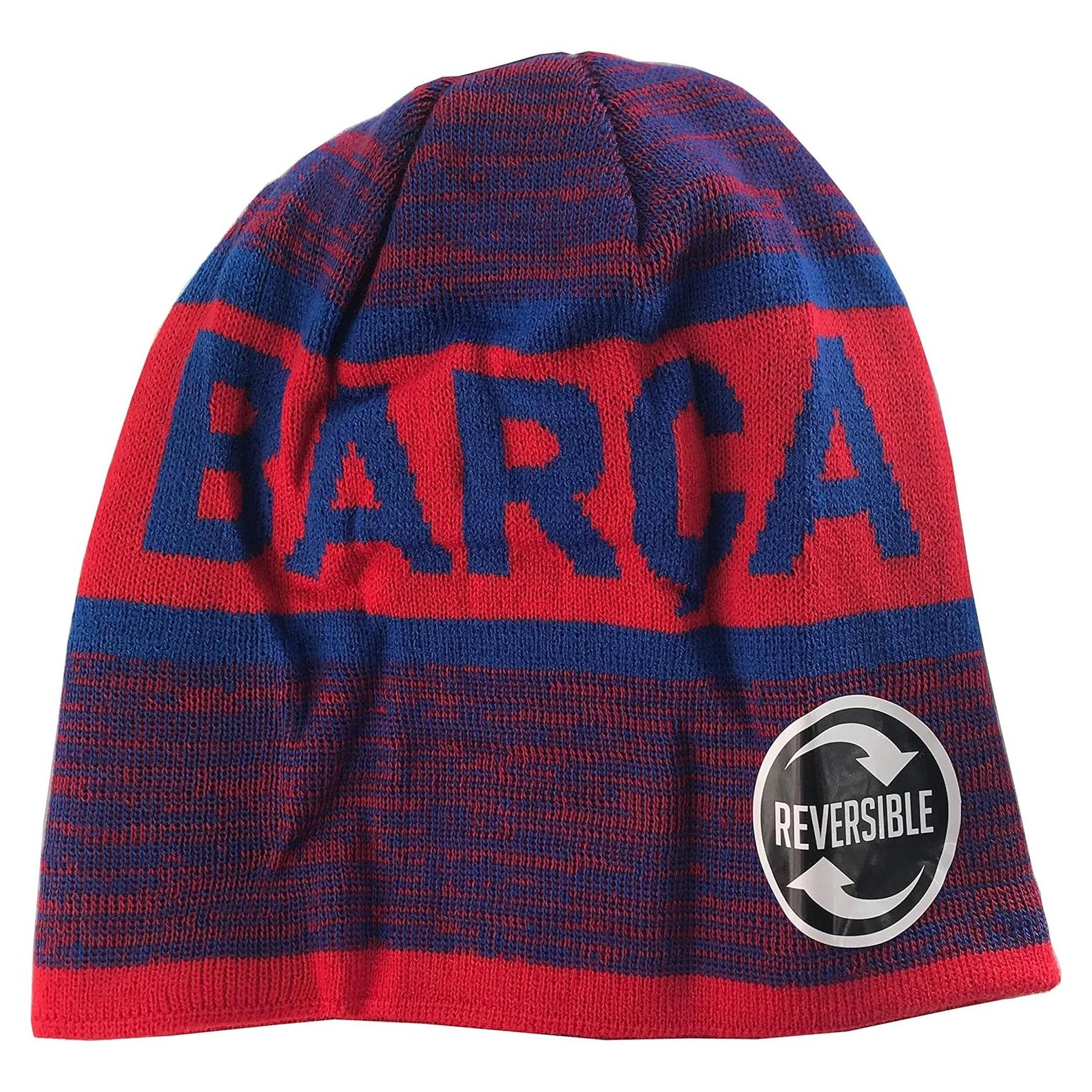 Gorro Reversible Mujer Icon Sports FC Barcelona Azul