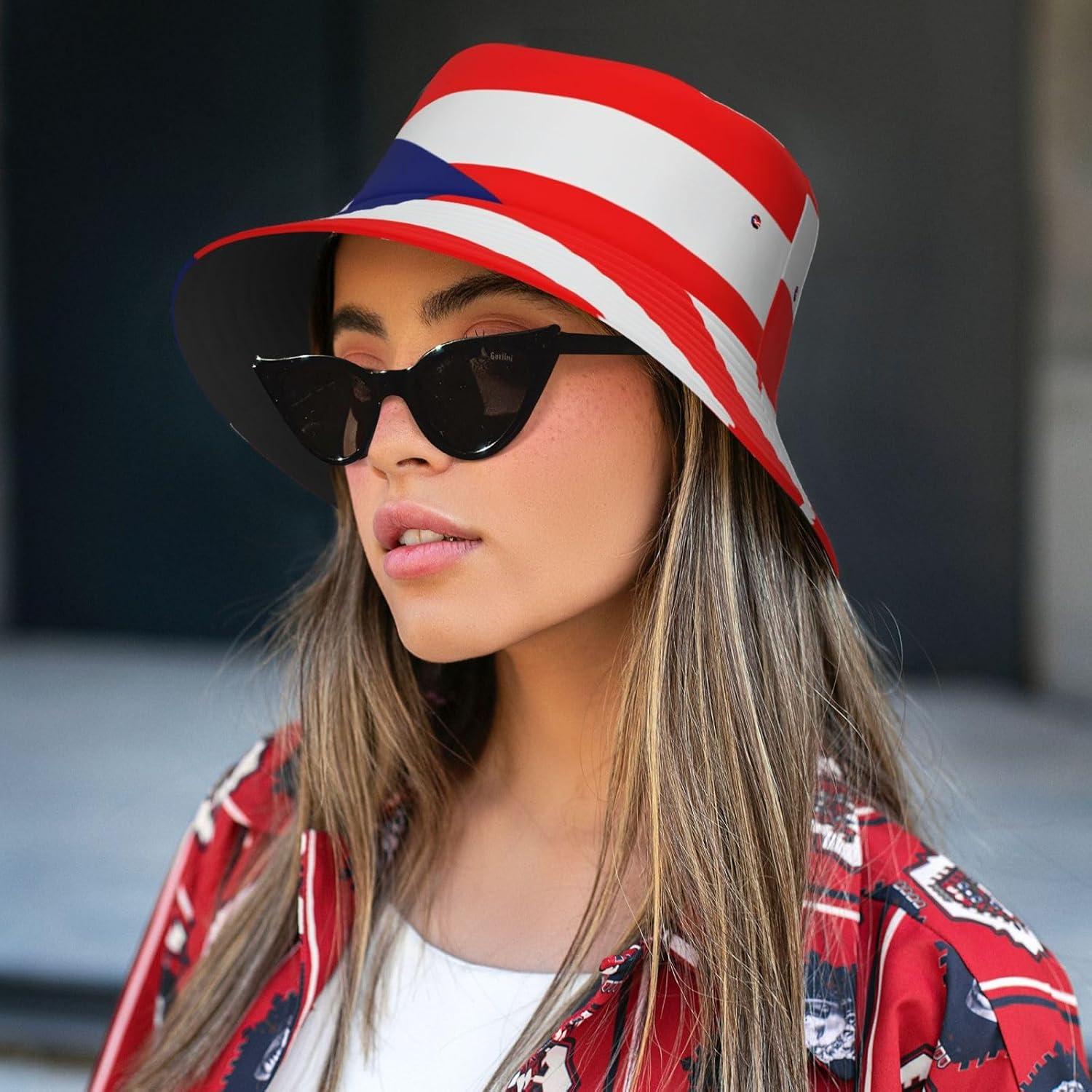 Gorro de Cubo Unisex con Bandera Argentina - Protección Solar