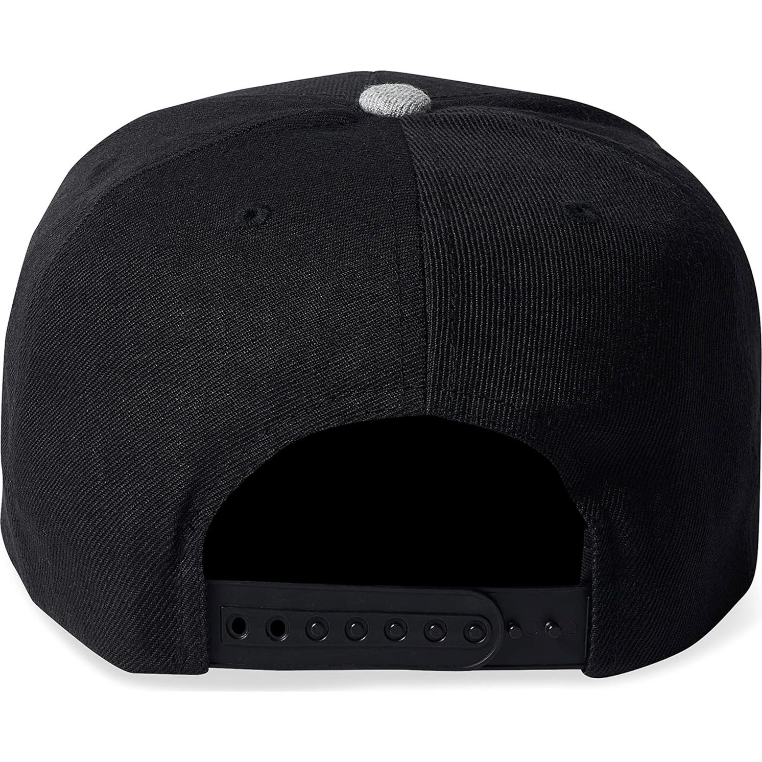 Gorra Snapback Hombre Brixton Jolt Negra/Gris Talla Única