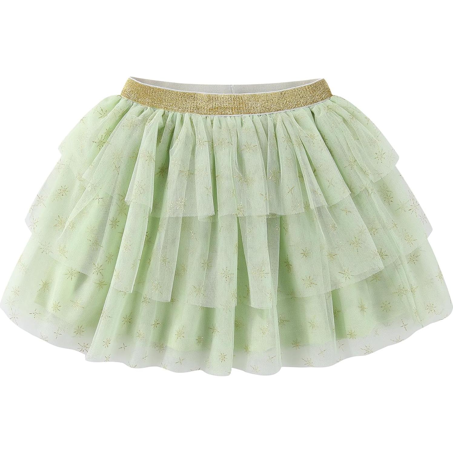 Conjunto Camiseta y Falda Tul Frozen Niñas 2T a 10