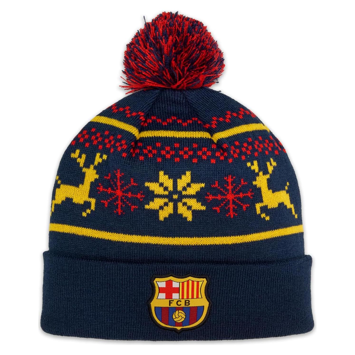 Gorro de Invierno Oficial FC Barcelona - Tejido Suave Premium