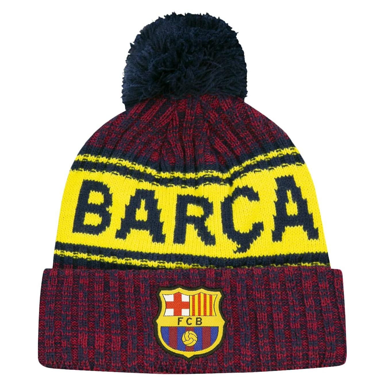 Gorro Oficial FC Barcelona para Niños - Icon Sports - Rojo