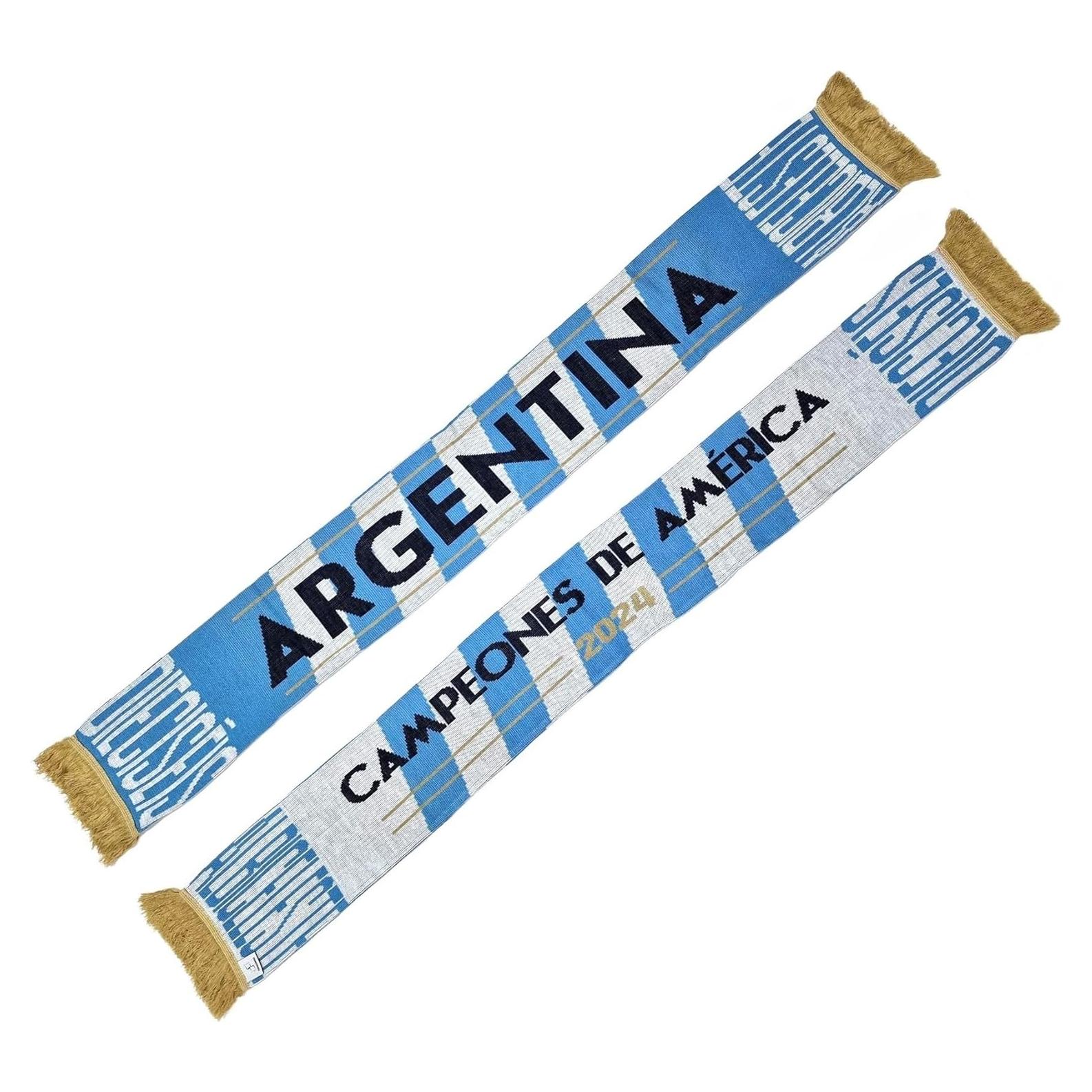 Bufanda de Fútbol Argentina Euroscarves Campeones América 2024
